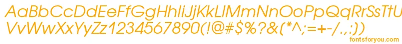 AvantgardegothictttItalic Font – Orange Fonts