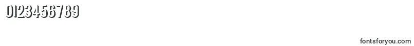 Roundedrelief Font – Fonts for Numbers and Digits