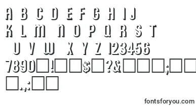  Roundedrelief font