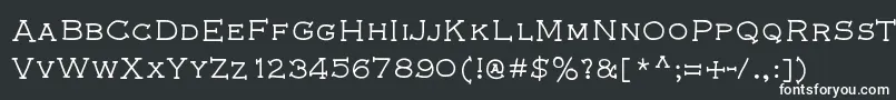 フォントHamAndEggsByIntestinoGrueso – 黒い背景に白い文字