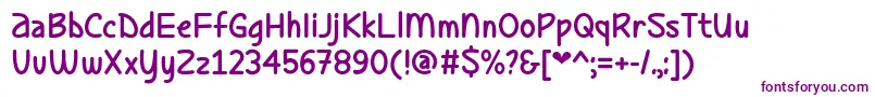 LadybugLoveDemo Font – Purple Fonts