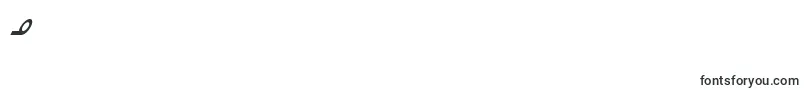 フォントMasterdomCondensedItalic – フォント数字9