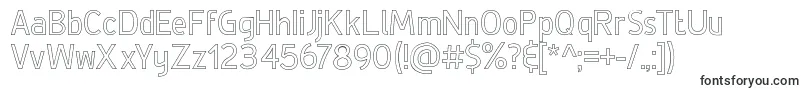 DeLuxeHollow Font – CapCut Fonts