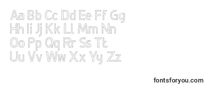 DeLuxeHollow Font