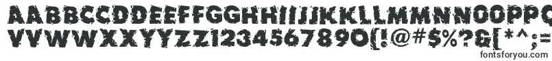 フォントEarthquake ffy – ロゴ用のフォント