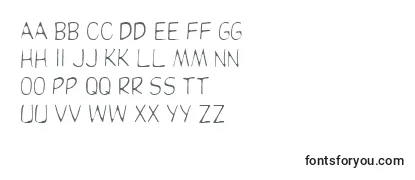 Dupuylightregular Font
