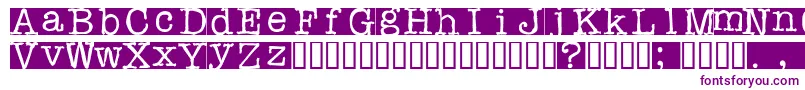 Rubberstamp Font – Purple Fonts