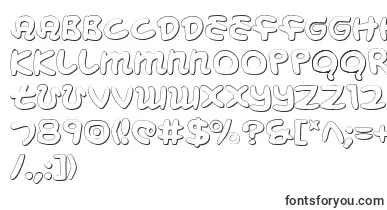 Mbeans3D font