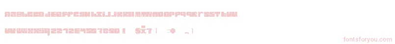 fuente Blckster – Fuentes Rosadas Sobre Fondo Blanco