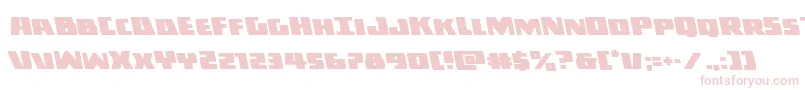 Darkallianceleft-fontti – vaaleanpunaiset fontit valkoisella taustalla