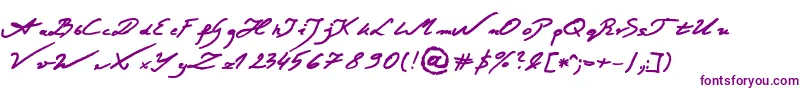 Police JacekZiebaJasinskiBold – polices violettes