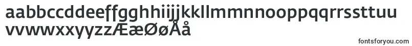 FedrasansproMedium Font – Norwegian Fonts