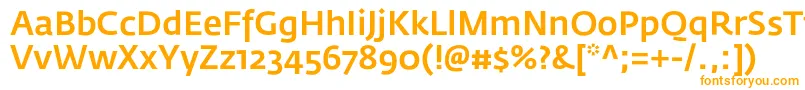 FedrasansproMedium Font – Orange Fonts