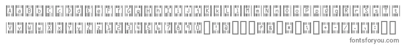 RecognitionNekkid-Schriftart – Graue Schriften