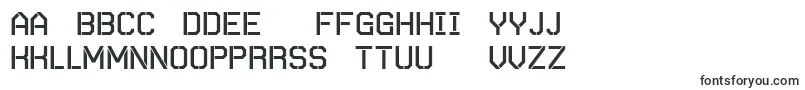 AutobahnStencil Font – Lithuanian Fonts