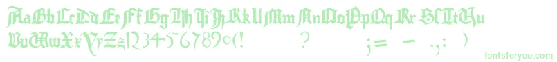 GutenbergBibelschrift Font – Green Fonts