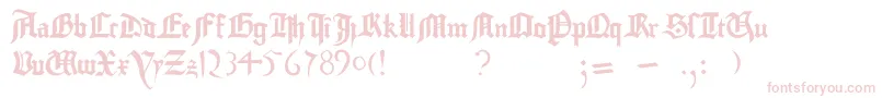 GutenbergBibelschrift Font – Pink Fonts
