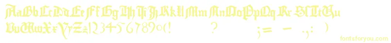 GutenbergBibelschrift Font – Yellow Fonts