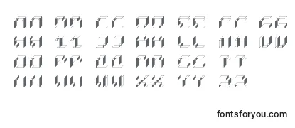 PapercubeBox-fontti