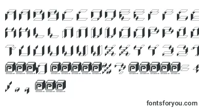  PapercubeBox font