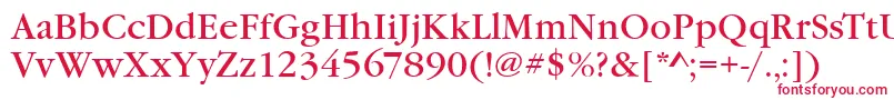 GarfeldNova Font – Red Fonts