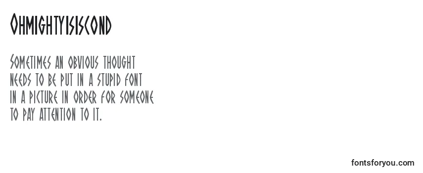 ohmightyisiscond, ohmightyisiscond font, download the ohmightyisiscond font, download the ohmightyisiscond font for free