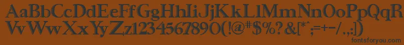 More about UrsaSerifengraved Font UrsaSerifengraved Font – Black Fonts on Brown Background
