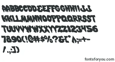  MysticSinglerLeftalic font