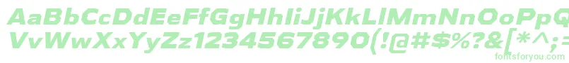 AthabascaExEbIt Font – Green Fonts