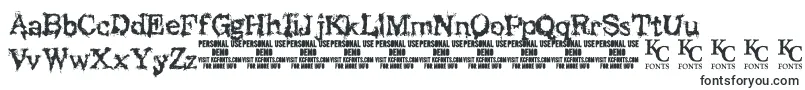 BlackasylumdemoKcfonts Font – Fonts for Adobe Reader