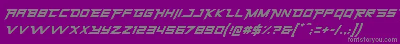 More about HermesRegular Font HermesRegular Font – Gray Fonts on Purple Background