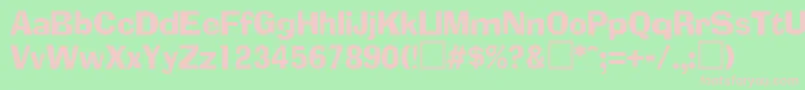 En savoir plus sur la police AdlibRegular Police AdlibRegular – polices roses sur fond vert