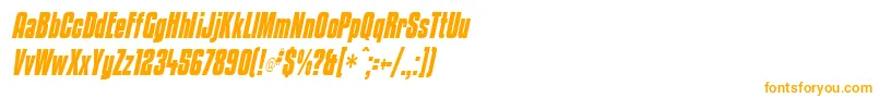 KenyanCoffeeBoldItalic Font – Orange Fonts