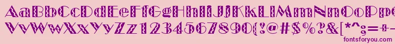 More about MarqueeflashRegular Font MarqueeflashRegular Font – Purple Fonts on Pink Background