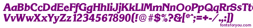 KorinthserialXboldItalic Font – Purple Fonts