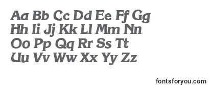 Review of the KorinthserialXboldItalic Font