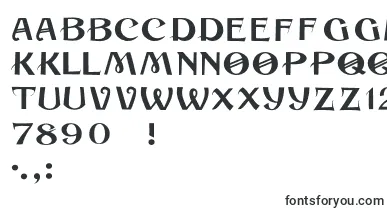  Cuban font