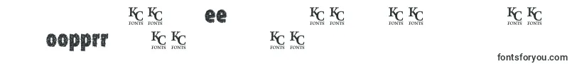 Więcej informacji o czcionce TypexerodemoKcfonts Czcionka TypexerodemoKcfonts – esperanto czcionki