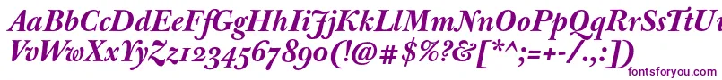 JbaskervilleBolditalic Font – Purple Fonts