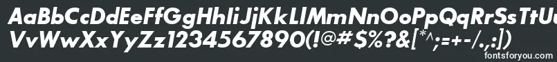 BouganBlackSsiBoldItalic Font – White Fonts