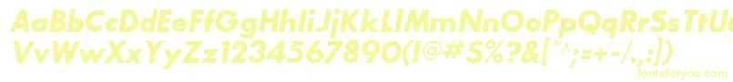 BouganBlackSsiBoldItalic Font – Yellow Fonts