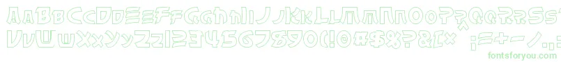 ChinyenHollow Font – Green Fonts