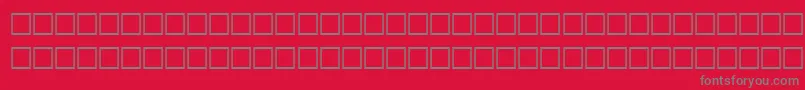 AfAbhaNormalTraditional Font – Gray Fonts on Red Background
