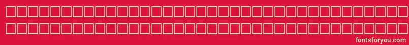 AfAbhaNormalTraditional Font – Green Fonts on Red Background