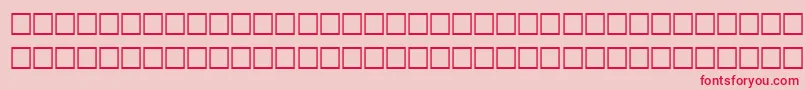 AfAbhaNormalTraditional Font – Red Fonts on Pink Background