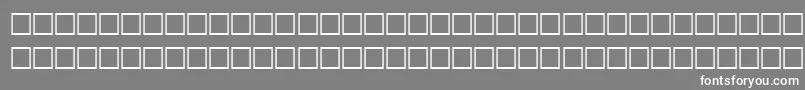 フォントAfAbhaNormalTraditional – 灰色の背景に白い文字