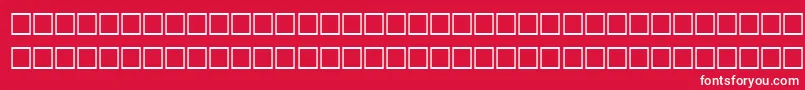 AfAbhaNormalTraditional Font – White Fonts on Red Background