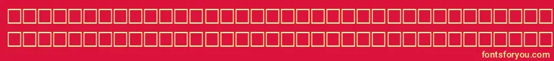 AfAbhaNormalTraditional Font – Yellow Fonts on Red Background