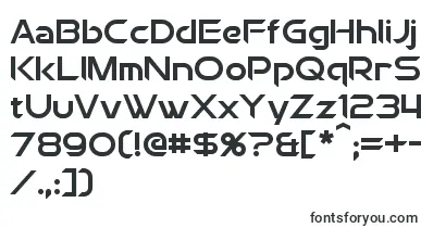  Chromia font