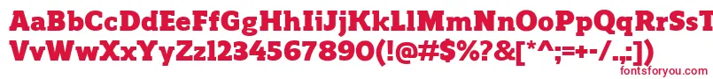 ReganslabBlack Font – Red Fonts